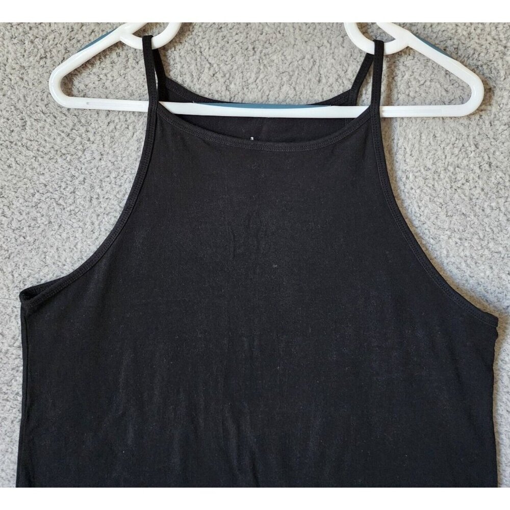 Torrid Women's Foxy High Neck Tank Top Stretch Camisole Black Capsule Plus Sz 3X - Picture 3 of 11